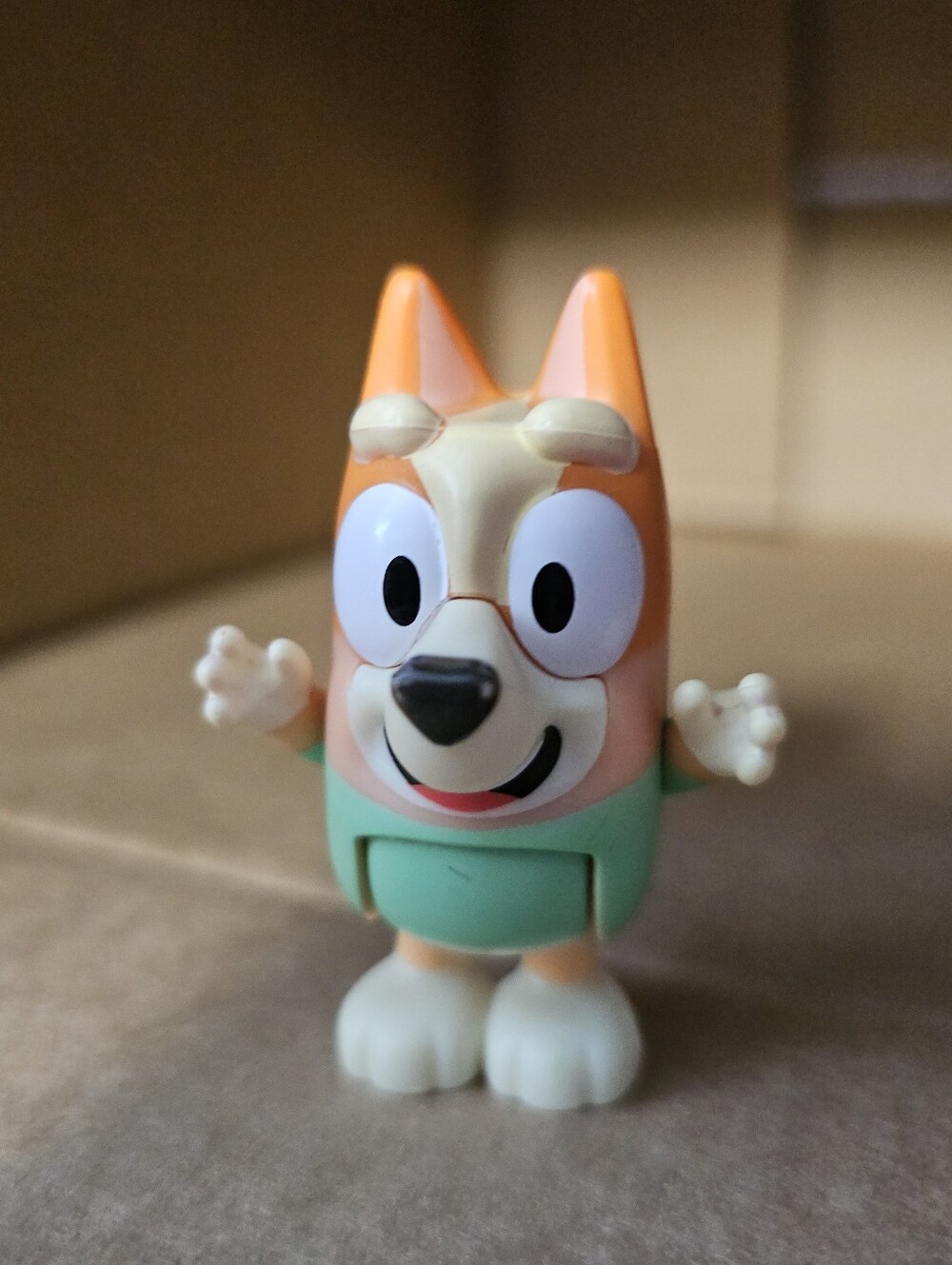 Bingo Green Shirt Figurine from Bluey